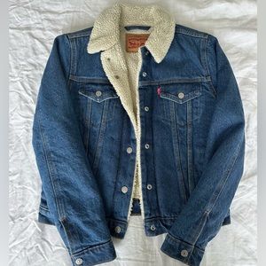 Vintage Levi’s Sherpa Jean Jacket